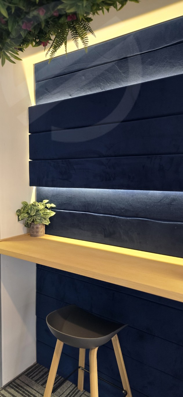 Wooden Slat Living Wall